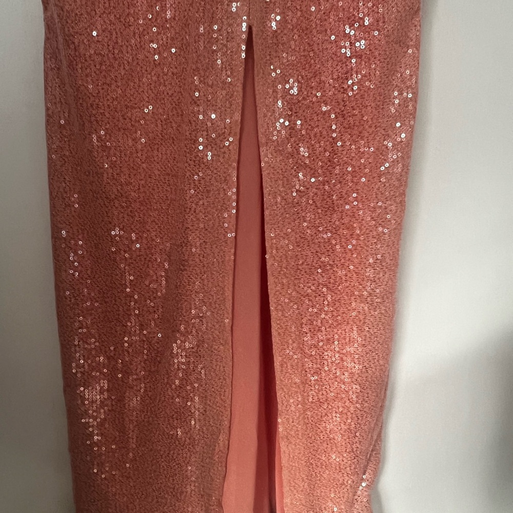 St. John Sequin Long Sleeve Gown - Picture 7 of 11